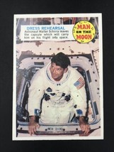 Vintage 1969 Topps Man On The Moon Astronaut Walter Schirra #16A EX+ - £7.52 GBP