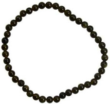 4mm Black Obsidian Stretch Bracelet - £37.74 GBP