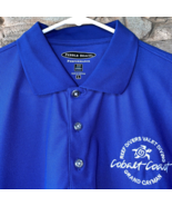 Cayman Island Polo Shirt Beach Resort  Mens LARGE Quick Dry Reef Divers ... - £22.62 GBP