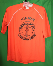 Junior Lifeguard Corps Jones Beach Rash Guard Swim Top Tuga Adult Small Sundown - £19.35 GBP