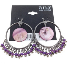 A.N.A Hoop Earrings - £10.25 GBP