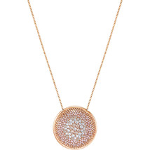 Authentic Swarovski Large Fun Pendant in Rose Gold - $197.01