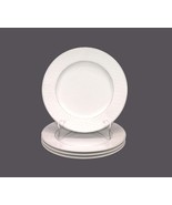 Four Studio Nova Pyramid White salad plates made in Japan. - £60.23 GBP