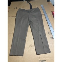 Chico&#39;s Women&#39;s Brown Dress Pants Size 2, Pleated Trousers, Workwear Pants - $20.32 CAD