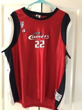 VTG Sheryl Swoopes #22 Houston Comets WNBA Champion Basketball Jersey Size XL - $79.15