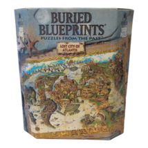Buried Blueprints List City of Atlantis 1000 Piece Puzzle - £31.26 GBP
