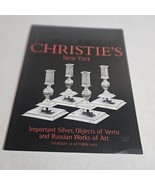 Christie&#39;s Important Silver Objects of Vertu Russian Works of Art Oct. 2... - £23.57 GBP