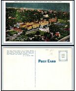 FLORIDA Postcard - Palm Beach, Aerial View Shows Ocean &amp; Palm Beach Hote... - $52.16 MXN