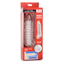 Size Matters 1.5&quot; Penis Enhancer Sleeve Clear - £11.87 GBP