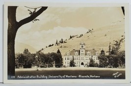 Missoula Administration Building University of Montana RPPC Postcard O17 - £11.72 GBP