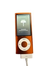 Apple iPod nano 5th Gen Orange (8 GB)  Model A1320 - $32.52