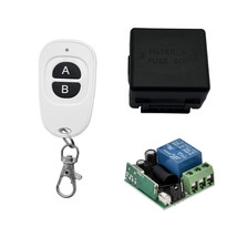 315Mhz 1Ch Wireless Rf Relay Remote Control Switch Receiver Module W/2 Buttons - £16.50 GBP