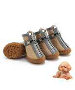 4pcs / set Pet Dog Shoes Anti-slip Rain Snow Boots Waterproof Pet Footwear - $32.95