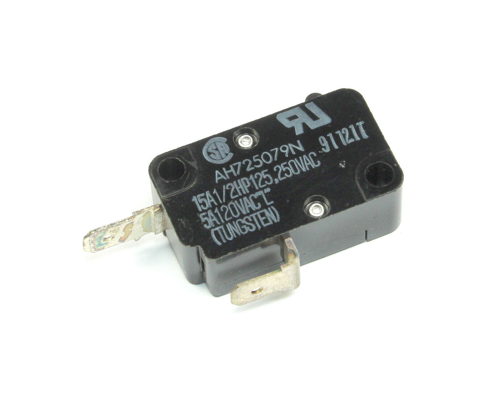 1pc Panasonic Matsushita Snap Action Micro Switch, SPST-NC 15 Amp. 250VA... - $7.75