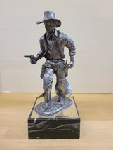 Michael Ricker PEWTER Gunfighter 1993 Number 230/350 9 inch Tall - £148.32 GBP