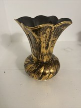 Stangl Pottery Vase Gold Vintage - $29.03