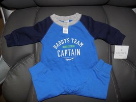 Carter&#39;s Daddy&#39;s Team Captain One Piece Romper Size 3 Months Boy&#39;s NEW - £18.72 GBP