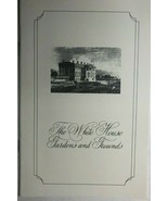 WHITE HOUSE Gardens &amp; Grounds (2) brochures Hillary R. Clinton &amp; Barbara... - $9.89