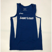 Saint Louis Billikens Womens Shirt Small Tank Top Blue White Asics NCAA Running - £14.76 GBP