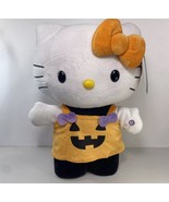 Hello Kitty Halloween Side Stepper Greeter 2024 NEW Sanrio Pumpkin Plush... - $68.38 CAD