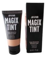 Avon Magix Tint Tinted Moisturizer Light-Medium Antioxidant Brightener 1 oz - £15.49 GBP