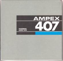 New!  AMPEX 407 7&quot; Reel 1/4&quot; x 1800&#39; SEALED! Mastering Audio Tape - $12.19