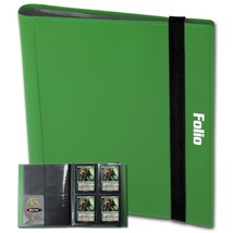 1 BCW Matte Green Folio 4-Pocket Album - $211.34 MXN
