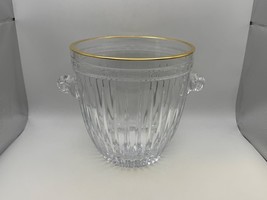Waterford Marquis Crystal HANOVER GOLD Ice Bucket - $108.47 CAD