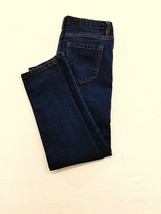 g21 Women&#39;s Skinny Leg Blue Jeans Size 11 Stretch Low Rise Denim - $150.76 MXN