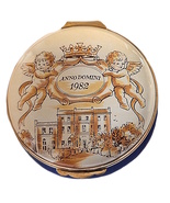 Anno Domini 1982 Birth of William Arthur Philip Louis Enamel Box - $80.00