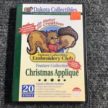 Christmas Applique Dakota Collectibles Machine Embroidery CD-ROM NEW SEALED - $34.60