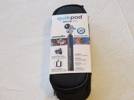 Quikpod POD Selfie stick pro Extends 20&quot; Digipower kit case hiking NEW s... - $35.63