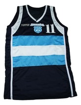 Luis Scola Topper Argentina New Men Custom Basketball Jersey Navy Blue Any Size image 5