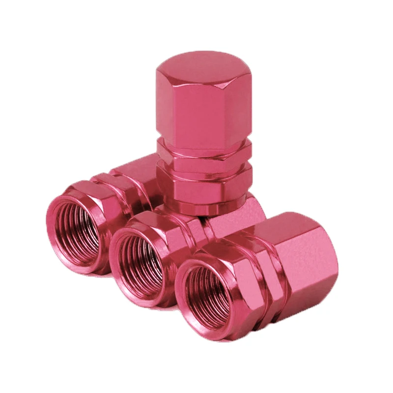 Red Aluminum Tire Valve Stem Cap  - $8.99