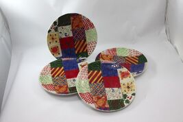 Mikasa Studio Nova Old World Santa Plates Christmas Lot of 3 Xmas - $9.79