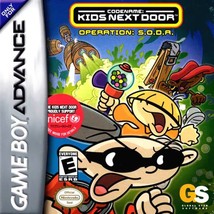 Codename Kids Next Door Operation S.O.D.A. - Nintendo Game Boy Advance GBA Game - £13.36 GBP