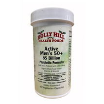 Holly Hill Health Foods Active Men&#39;s 50+ 85 Billion Probiotic Formula,60... - $43.39