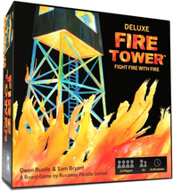 Runaway Parade Games Deluxe Fire Tower Board Game- Fight Fire with Fire in This  - £46.54 GBP