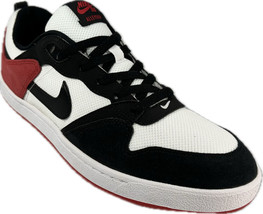 Nike SB Alleyoop Men&#39;s Balck/Red Skateboarding Lifestyle Shoes, CJ0882-102 - $55.19