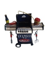 Midwest-CBK – Licensed to Grill BBQ Barbecue Barbeque Ornament - £7.20 GBP