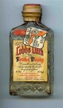 Cobbs Creek Blended Whiskey Empty Miniature Glass Bottle 1930&#39;s - $37.62