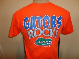 Orange Florida Gators ROCK NCAA College Cotton T-shirt Youth L (14-16) NICE - £13.82 GBP