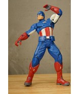 2012 Marvel Comic Toy Lot Captain America 9.5&quot; Talking Action Figure C02... - £15.43 GBP