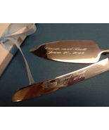 Personalized Engraving For A Wedding Cake Server Purchased From Antique ... - $34.51 CAD