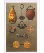 Belgium Illustration Card Our Glorys Historica Ltd Roman Coins Lamps Tab... - $95.30 MXN