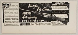 1954 Print Ad Johnson Auto-Loading 30/06 Rifles Winfield Arms Los Angeles,CA - $8.98