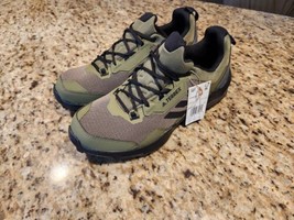 Adidas Terrex AX4 Men&#39;s 11.5 Hiking Shoes Olive Green Grey Black Boots GY5077 - $103.95