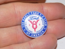 Vintage The Early Ford V-8 Club of America Pinback  Button - $221.44 MXN