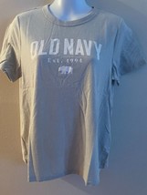 Women&#39;s Old Navy  Crew Neck Short Sleeve Logo T- Shirts Size M , L NWT - £9.17 GBP