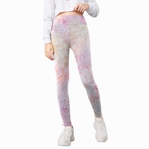 Girls Printed Leggings Multi-Color Light Pastels/Lace Sizes S-4X Available! - $26.99